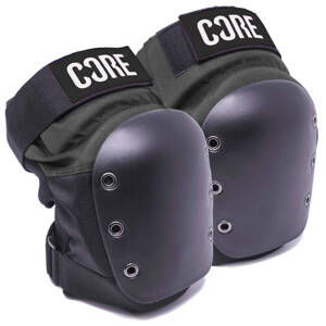 CORE - Street Skate Knee Pads - Black/Grey - Kolenní chrániče Velikost: M