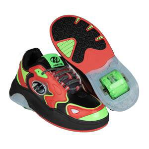 Heelys - Mega Pro - Ryder - Red/Neon Green/Black - koloboty Velikost boty: 39