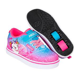 Heelys - Pro 20 X2 Cyan/Neon Pink/White - koloboty Velikost boty: 33