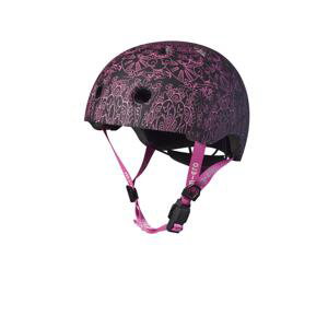 Micro - Mandala Pink LED - Dětská helma Velikost: M