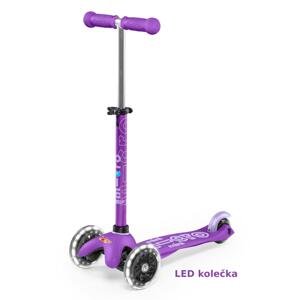 Micro - Mini Deluxe LED Purple - Dětská koloběžka