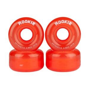 Rookie - Quad Wheel Disco 58mm/80a - Clear red (sada 4 koleček)