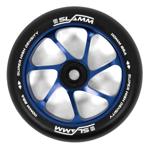 Slamm - Team Wheels - 110 mm - Black/Blue - kolečko 1ks