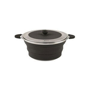 Hrnec s poklicí Outwell Collaps 2.5L Midnight Black