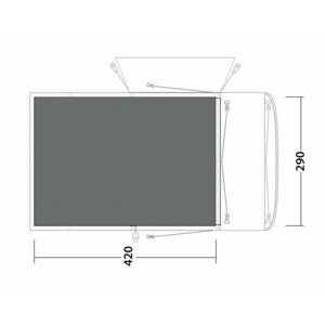 Podlážka Outwell stanu Footprint Jonesville 440SA Flex