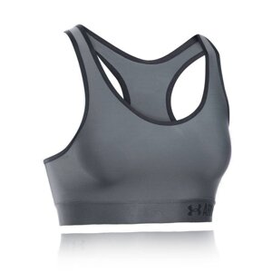 Under Armour Dámská podprsenka Mid Sports Bra , L, šedá