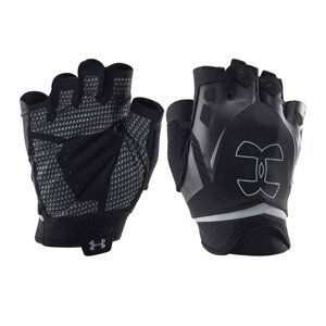 Under Armour Pánské rukavice Flux Half-Finger Training Gloves, XL, modrá