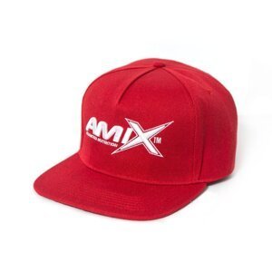 AMIX Snapback kšiltovka s logem Amix, uni, červená