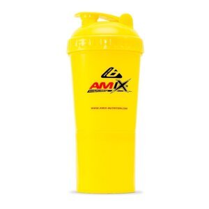 AMIX Shaker Monster Bottle Color 600ml, žlutá, 600ml