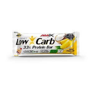 AMIX Low-Carb 33% Protein Bar, Pineapple-Coconut, 60g