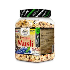 AMIX Protein Müsli, 500g, Blueberry-Vanilla