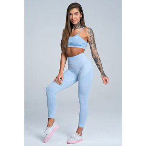 Gym Glamour Legíny bezešvé Dream Blue, L, modrá