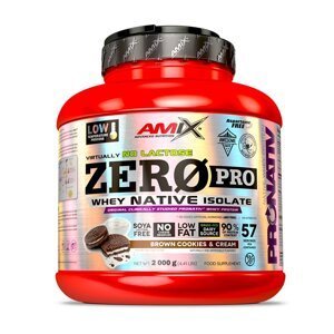 AMIX ZeroPro Protein, Strawberry, 2000g