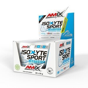 AMIX Isolyte Sport Drink, Lemon-Lime, 20x30g