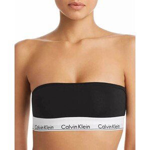 Calvin Klein Podprsenka Bandeau Black, černá, M