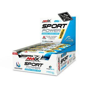 AMIX Sport Power Energy Snack Bar, Banana-Chocolate, 20x45g