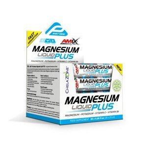 AMIX Magnesium Liquid +, Lemon, 20x25ml