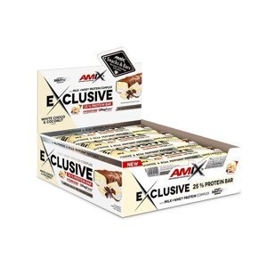 AMIX Exclusive Protein Bar, White Chocolate, 12x85g