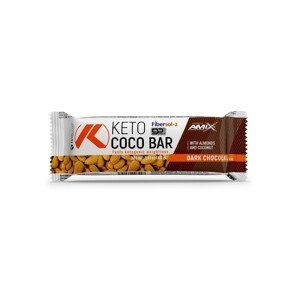 AMIX KetoLean Keto goBHB Coco Bar , 40g, Dark Chocolate