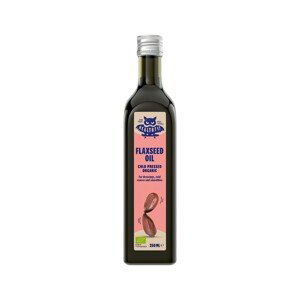 HealthyCo ECO Lněný olej za studena listovaný, 250ml