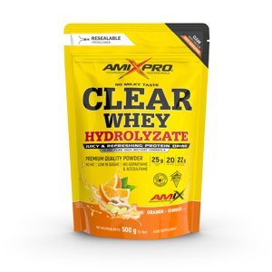 AMIX AmixPro Clear Whey Hydrolyzate, 500g, Orange Ginger