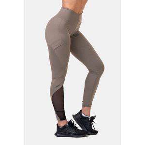 Nebbia Fit & Smart legíny s vysokým pasem 572, mocha, XS