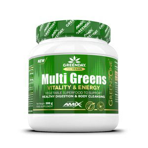 AMIX ProVegan MultiGreens Vitality & Energy, Orange, 300g