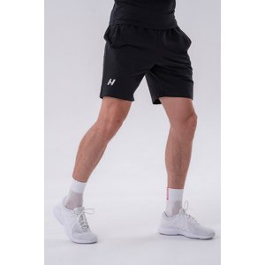 Nebbia Šortky Relaxed-fit s bočními kapsami 319, černá, XL