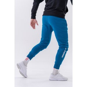 Nebbia Slim tepláky s kapsami na zips “Re-gain” 320 , XL, modrá