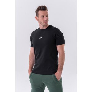 Nebbia Klasické tričko “Reset” 327 , černá, L