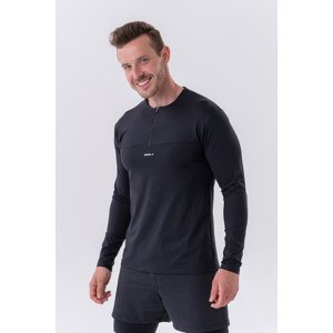 Nebbia Funkční tričko s dlouhým rukávem “Layer Up” 329 , černá, XL