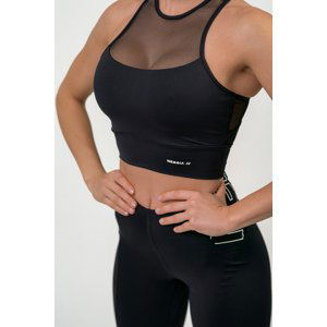 Nebbia FIT Activewear vyztužená sportovní podprsenka 437 , černá, XS