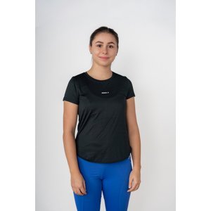 Nebbia FIT Activewear tričko “Airy” s reflexním logem 438, černá, S
