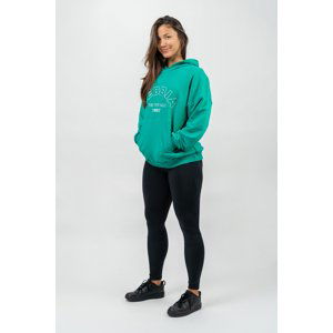 Nebbia Oversize mikina s kapucí GYM RAT 256 , XS, zelená