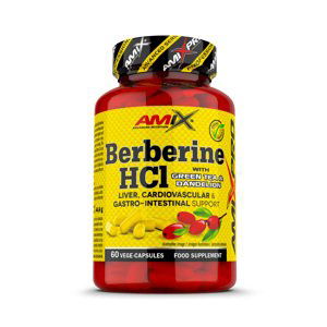 AMIX AmixPro Berberine HCl with GreenTea & Dandelion, 60cps