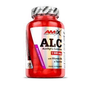 AMIX ALC + Taurine & Vitamin B6, 120cps