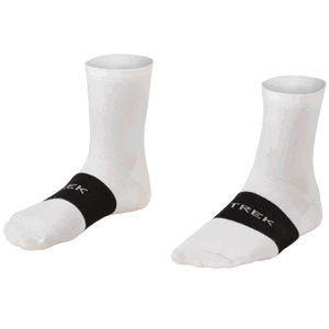 Trek Race Quarter Cycling Sock S bílá