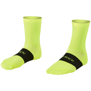 Trek Race Quarter Cycling Sock M žlutá