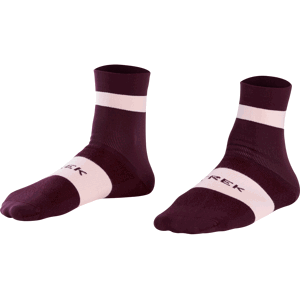 Trek Race Quarter Cycling Sock S fialová