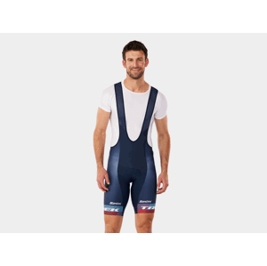 Santini Trek Factory Racing Mens Team Replica Bib Short XL tmavě modrá