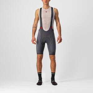 Casteli Competizione Bibshort 3XL šedá