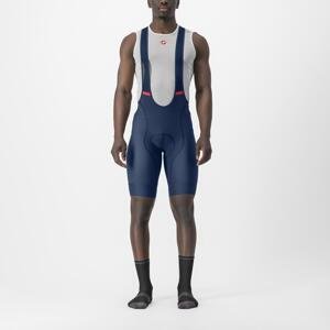 Casteli Competizione Bibshort 3XL modrá