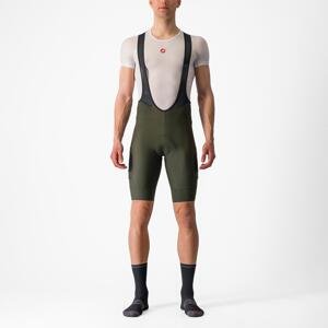 Castelli Unlimited Cargo Bibshort M zelená