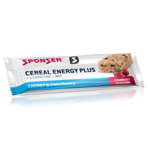 Sponser Cereal Energy Plus Bar Cranberry 40 g 40