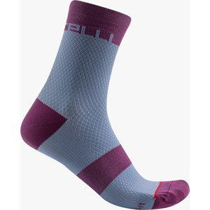 Castelli Velocissima 12 Sock S/M fialová