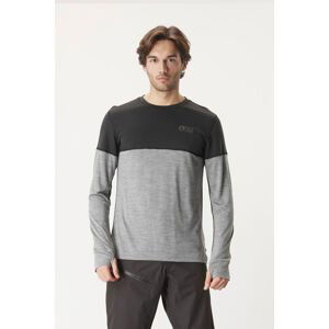 Picture Eaton Merino L/S Tee XS šedá