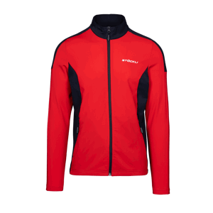 Stöckli Technostretch Sweatshirt L červená/černá