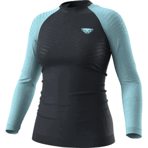 Dynafit Tour Light Merino Long Sleeve Shirt Woman M tyrkysová