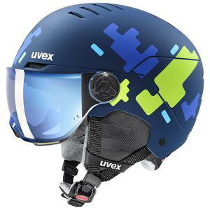 Helma Uvex Rocket Jr Visor 51-55 modrá