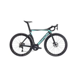 BIANCHI OLTRE Pro Ultegra Di2 50-34 RC50 black/celeste 2024 57 černá